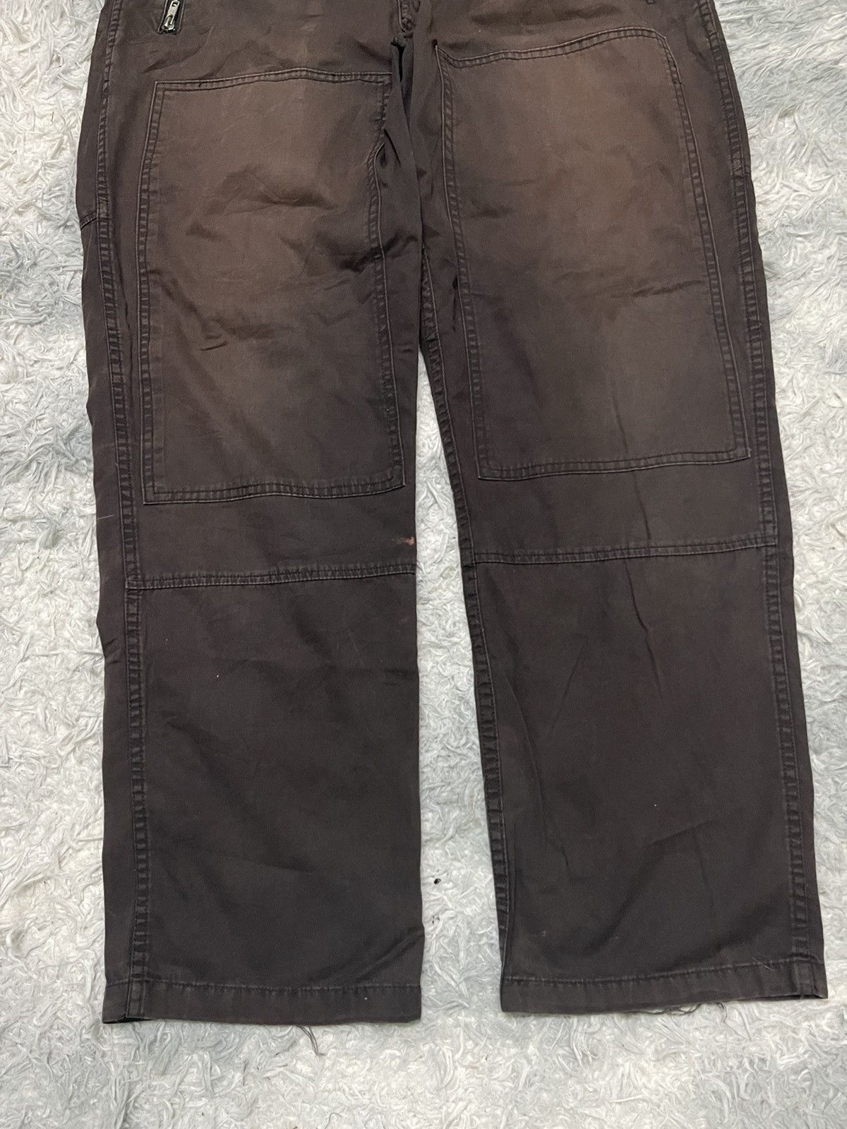 Stussy 90s STUSSY DOUBLE KNEE BAGGY PANT SUN FADED STYLE Size US 33 - 3 Thumbnail