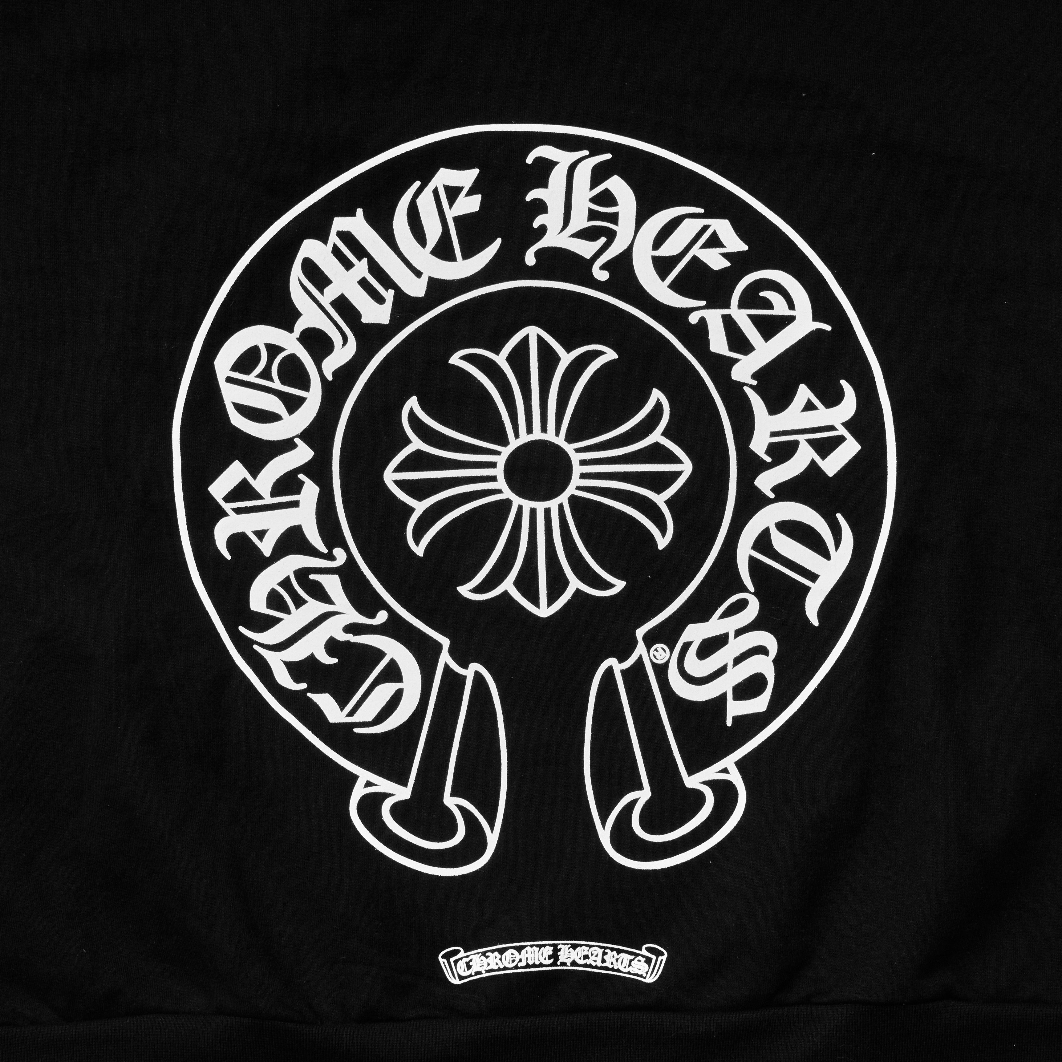Chrome Hearts CHROME HEARTS Multicolor Horseshoe Logo Zip Up Hoodie BLACK Size US L / EU 52-54 / 3 - 7 Thumbnail