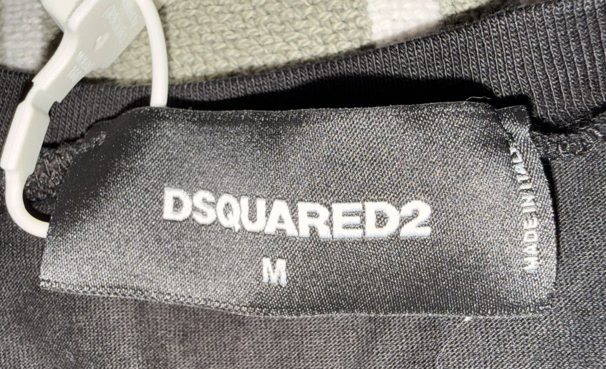 Dsquared2 DSquared2 “ICON” embroidered big-logo s/s tee, NEW, cotton Size US M / EU 48-50 / 2 - 4 Thumbnail