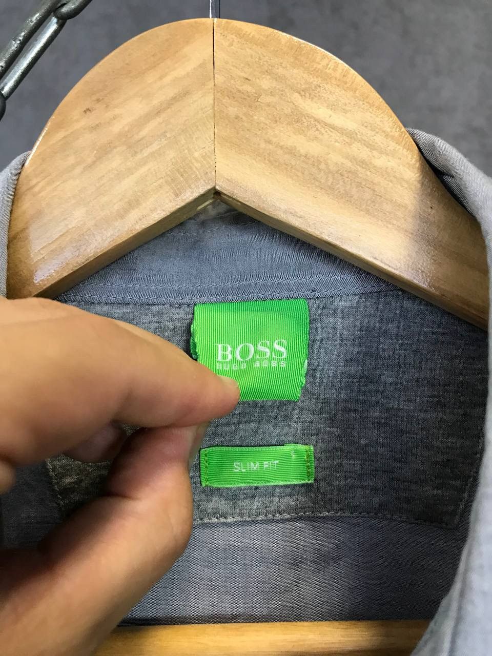 Designer Hugo Boss designer logo shirt Size US S / EU 44-46 / 1 - 6 Thumbnail