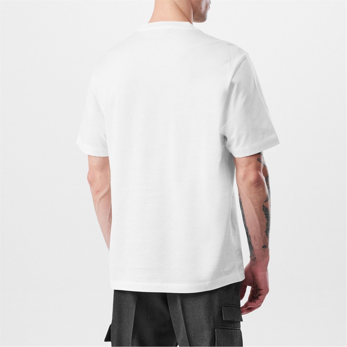 Versace o1g2r1mq0526 Ring Graphic T-Shirt in White Size US M / EU 48-50 / 2 - 4 Thumbnail
