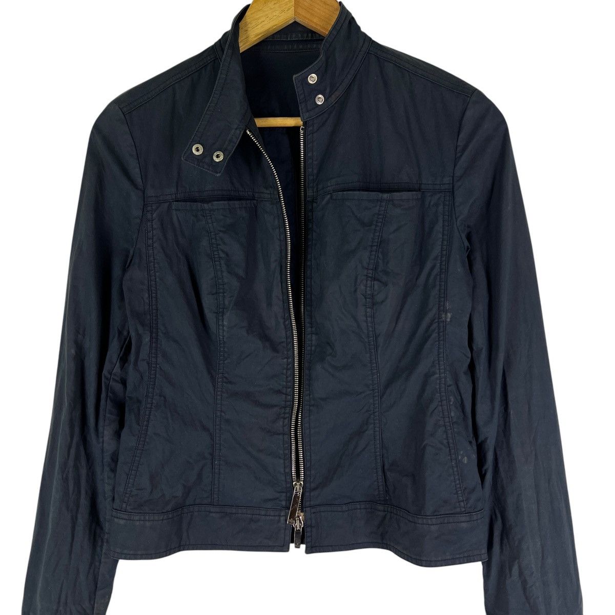 Gucci 💥 Gucci Zipper Rider Moto Jacket Made In italy size 40 Size S / US 4 / IT 40 - 6 Thumbnail