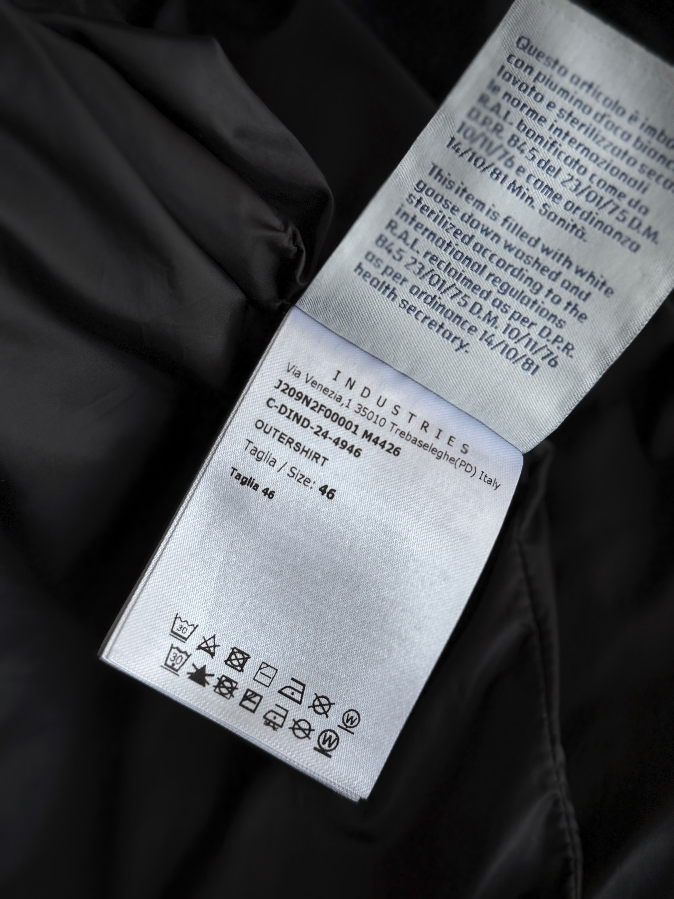 Moncler × Rick Owens V-Neck Padded Jacket Size US M / EU 48-50 / 2 - 8 Thumbnail