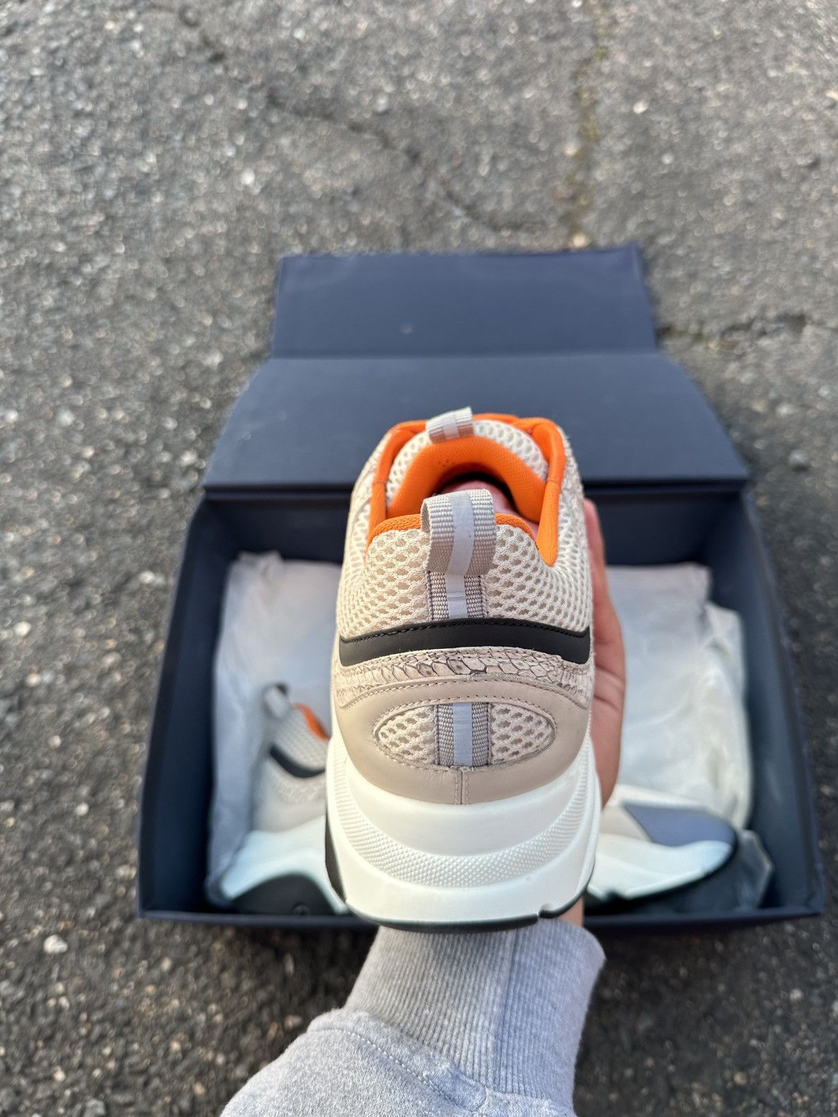 Dior Dior B22 Orange Snake Skin Size US 10 / EU 43 - 10 Thumbnail