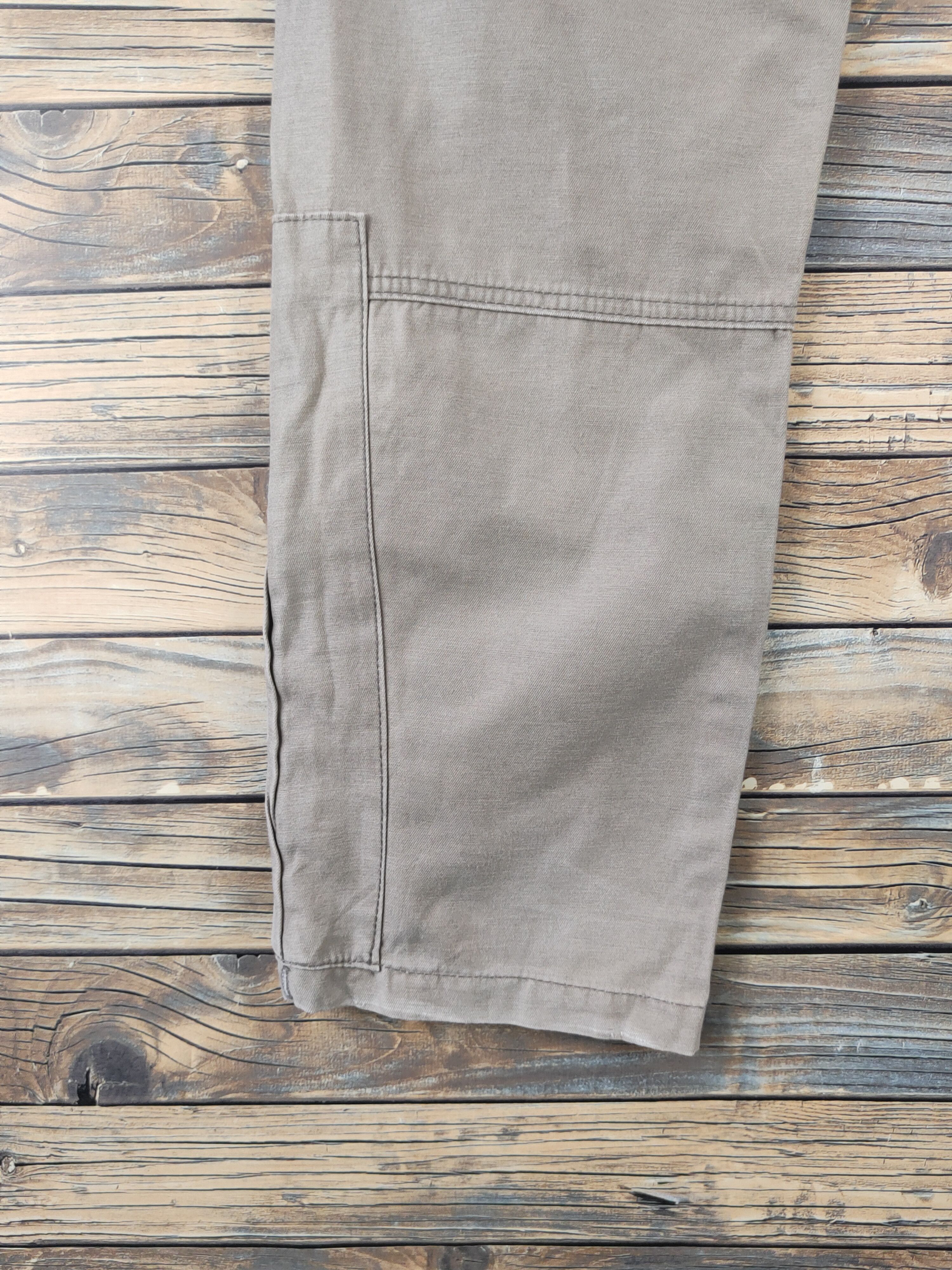 Japanese Brand DL Jungle Storm Olive Faded Multipocket Cargo Pants #450 Size US 30 / EU 46 - 9 Thumbnail