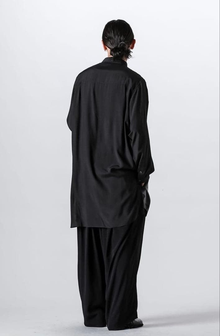 Yohji Yamamoto YOHJI YAMAMOTO POUR HOMME Printed Long Sleeve Shirt Size US L / EU 52-54 / 3 - 5 Thumbnail