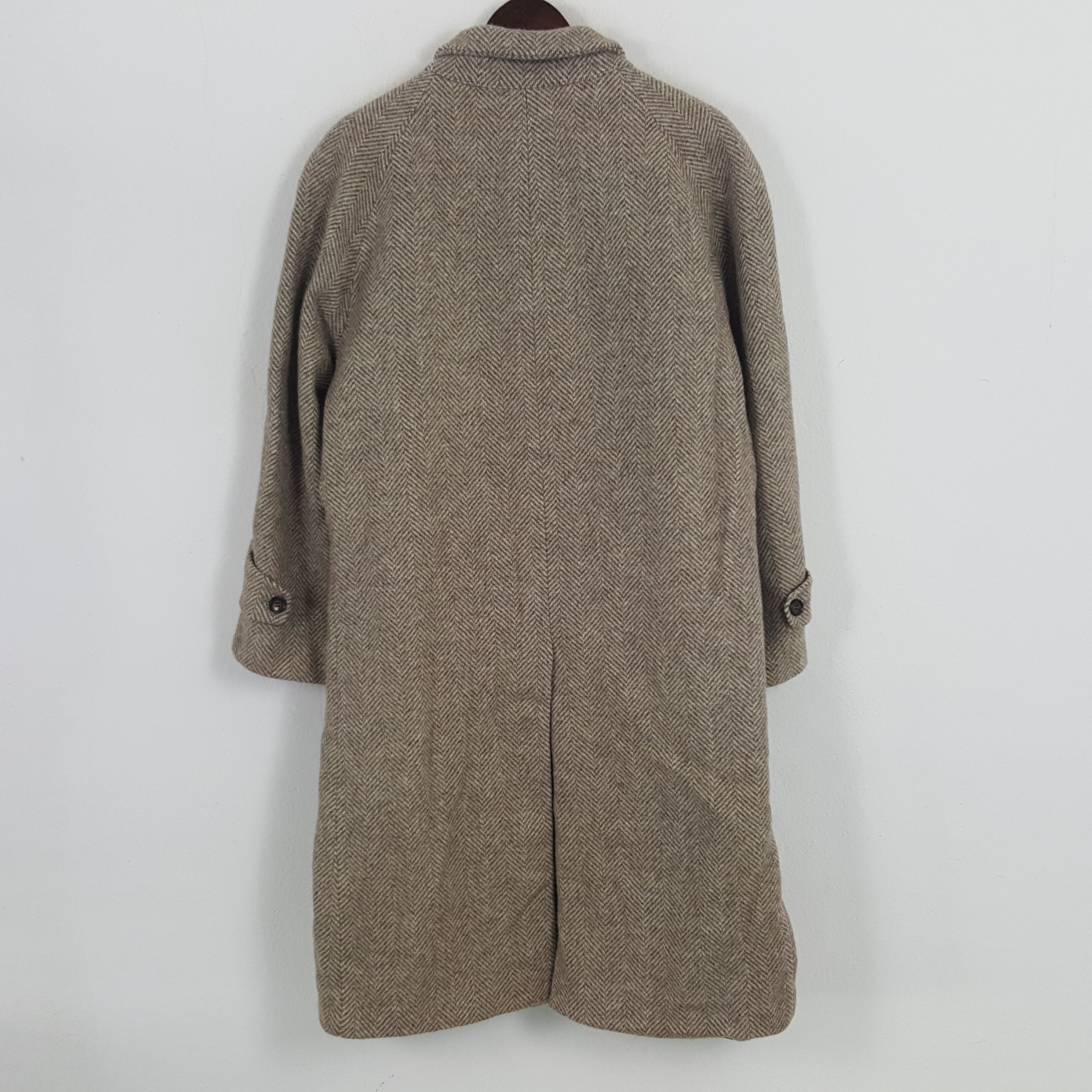 Christian Dior Monsieur × Vintage Vintage Christian Dior Monsieur Wool Trench Coat Jacket Size US L / EU 52-54 / 3 - 3 Thumbnail