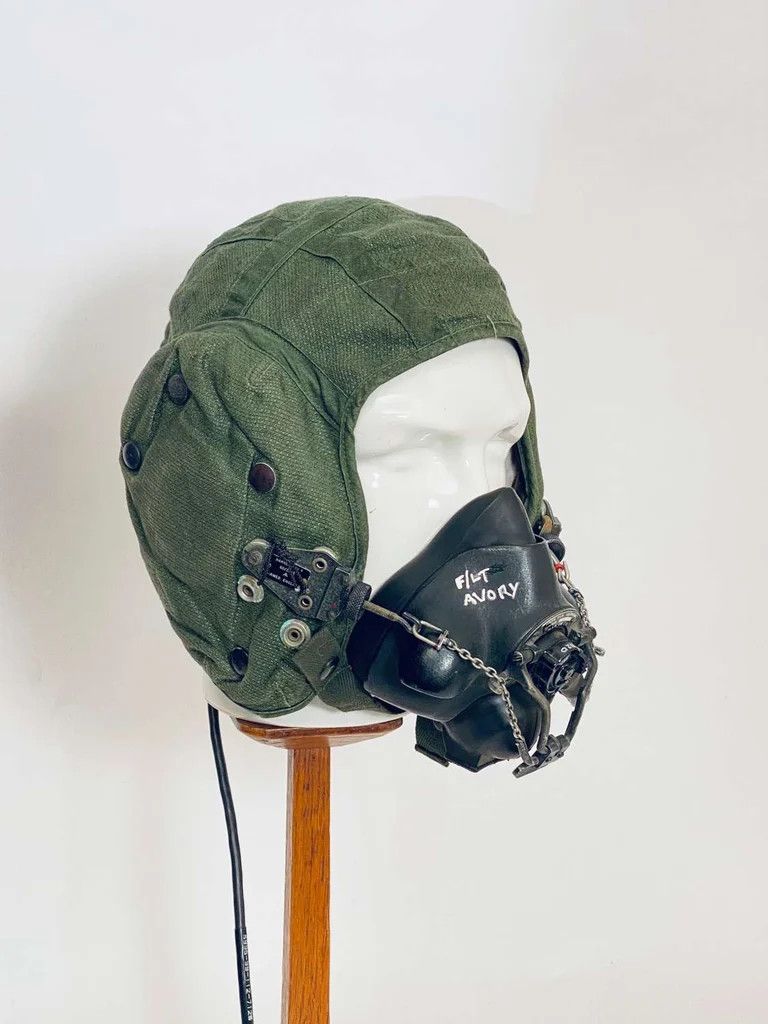 Vintage RAF Flying Helmet Size ONE SIZE - 5 Thumbnail