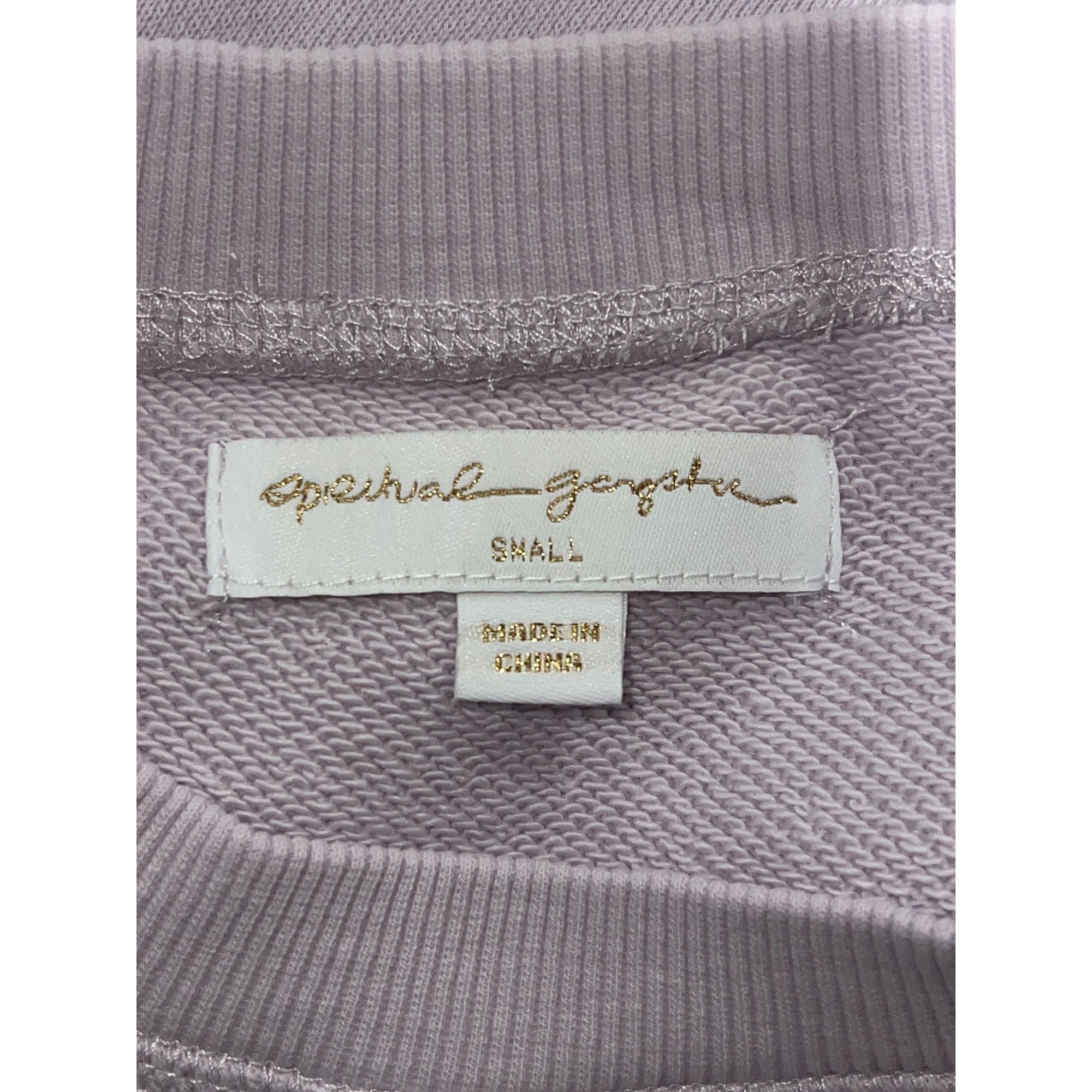 Spiritual Gangster Spiritual Gangster Womens Lavender Crewneck Sweatshirt Long Size S / US 4 / IT 40 - 12 Thumbnail