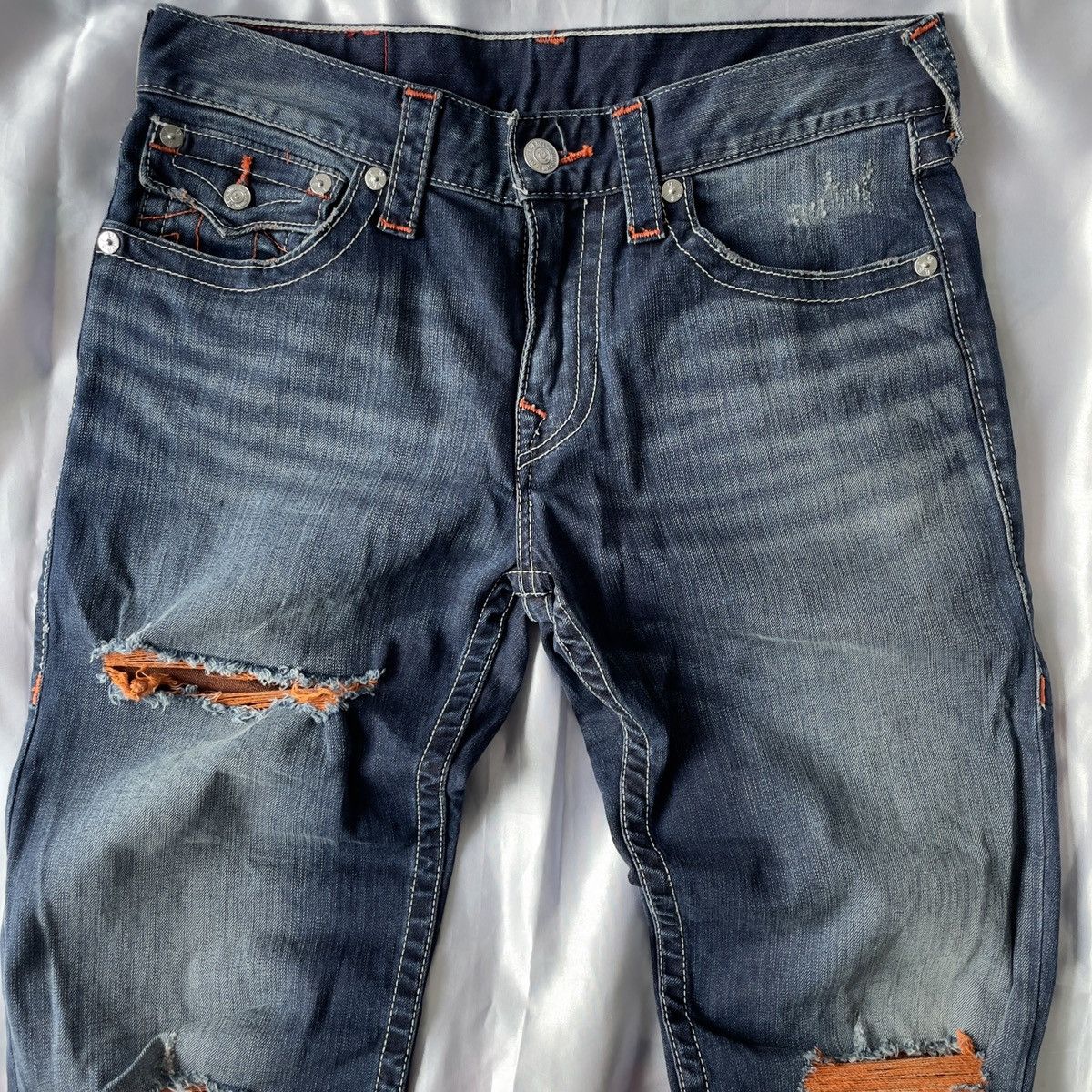 True Religion × Vintage True Religion Denim Straight 32 Size US 32 / EU 48 - 3 Thumbnail