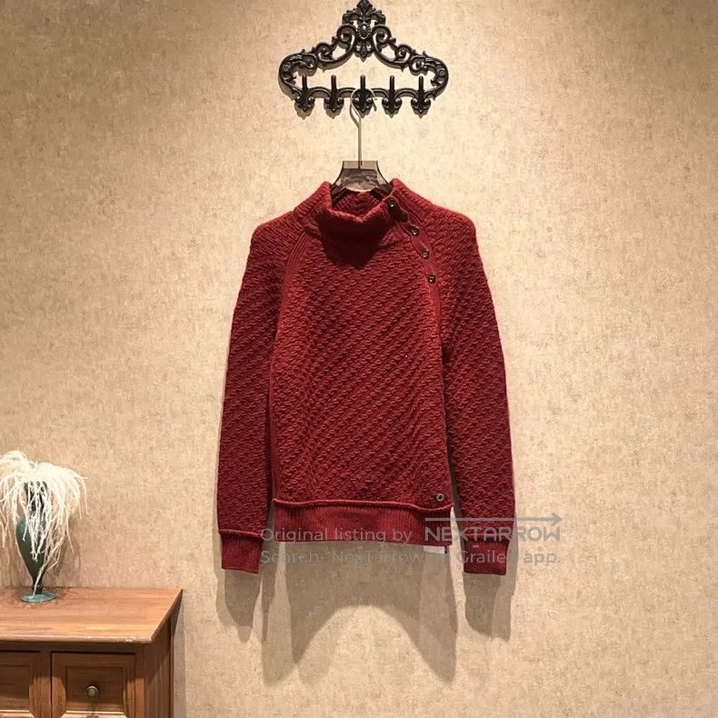 Loro Piana Loro Piana Runway lambswool sweater Size S / US 4 / IT 40 - 1 Thumbnail