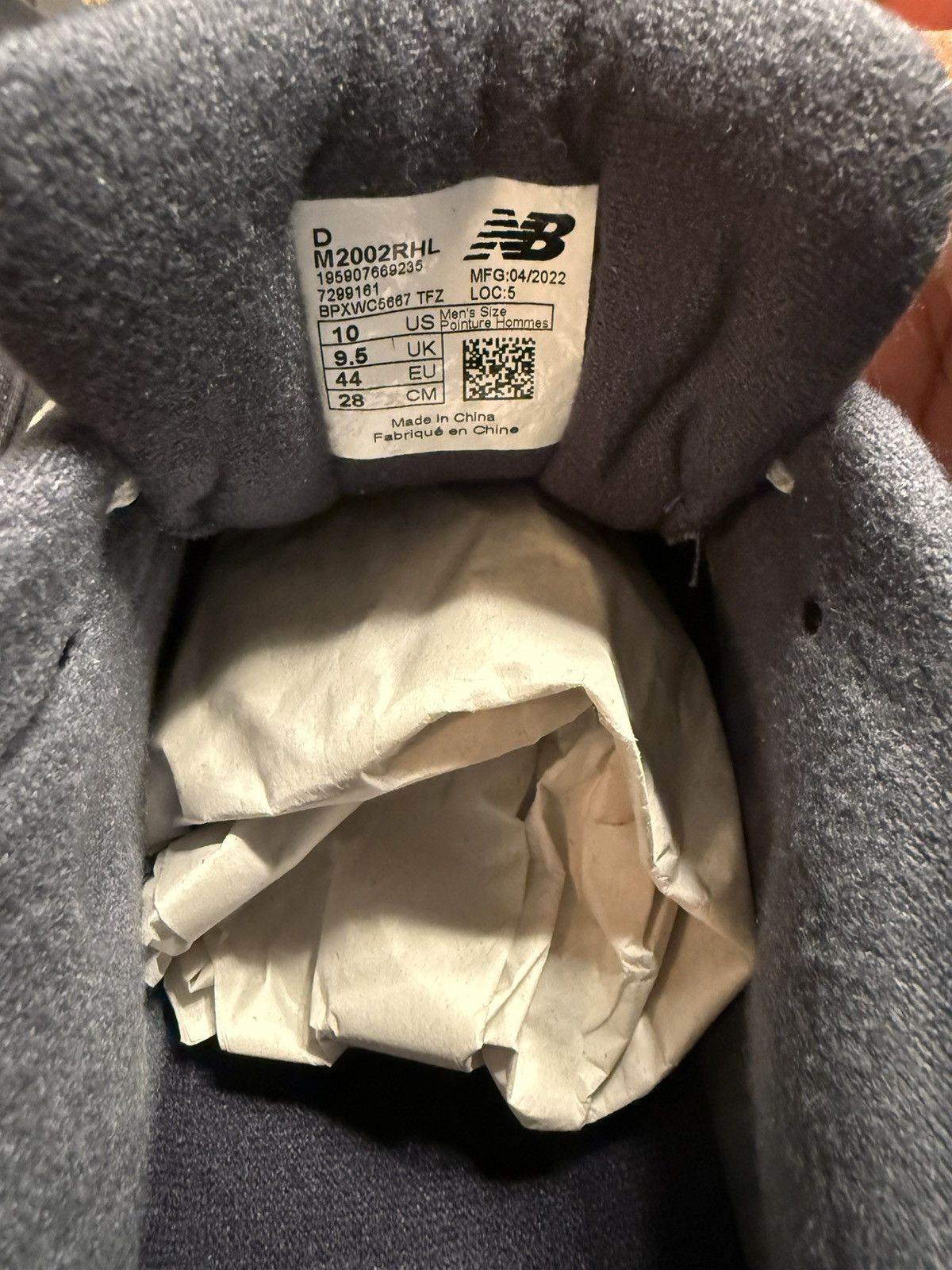 New Balance New Balance 2002R “Navy Grey” Size US 10 / EU 43 - 6 Thumbnail