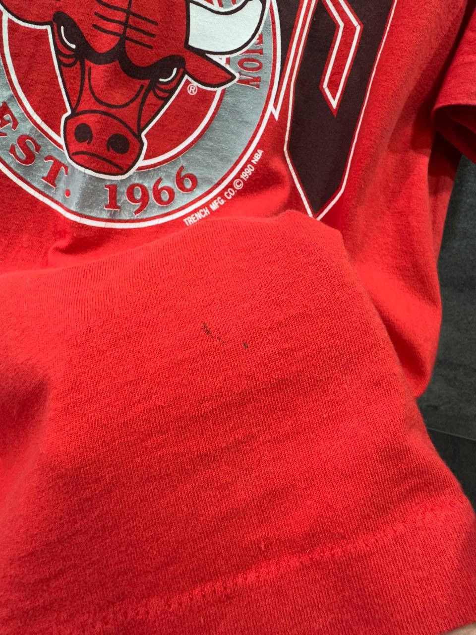 NBA Vintage Chicago Bulls Basketball NBA T- Shirt Single Stitch Size US L / EU 52-54 / 3 - 8 Thumbnail