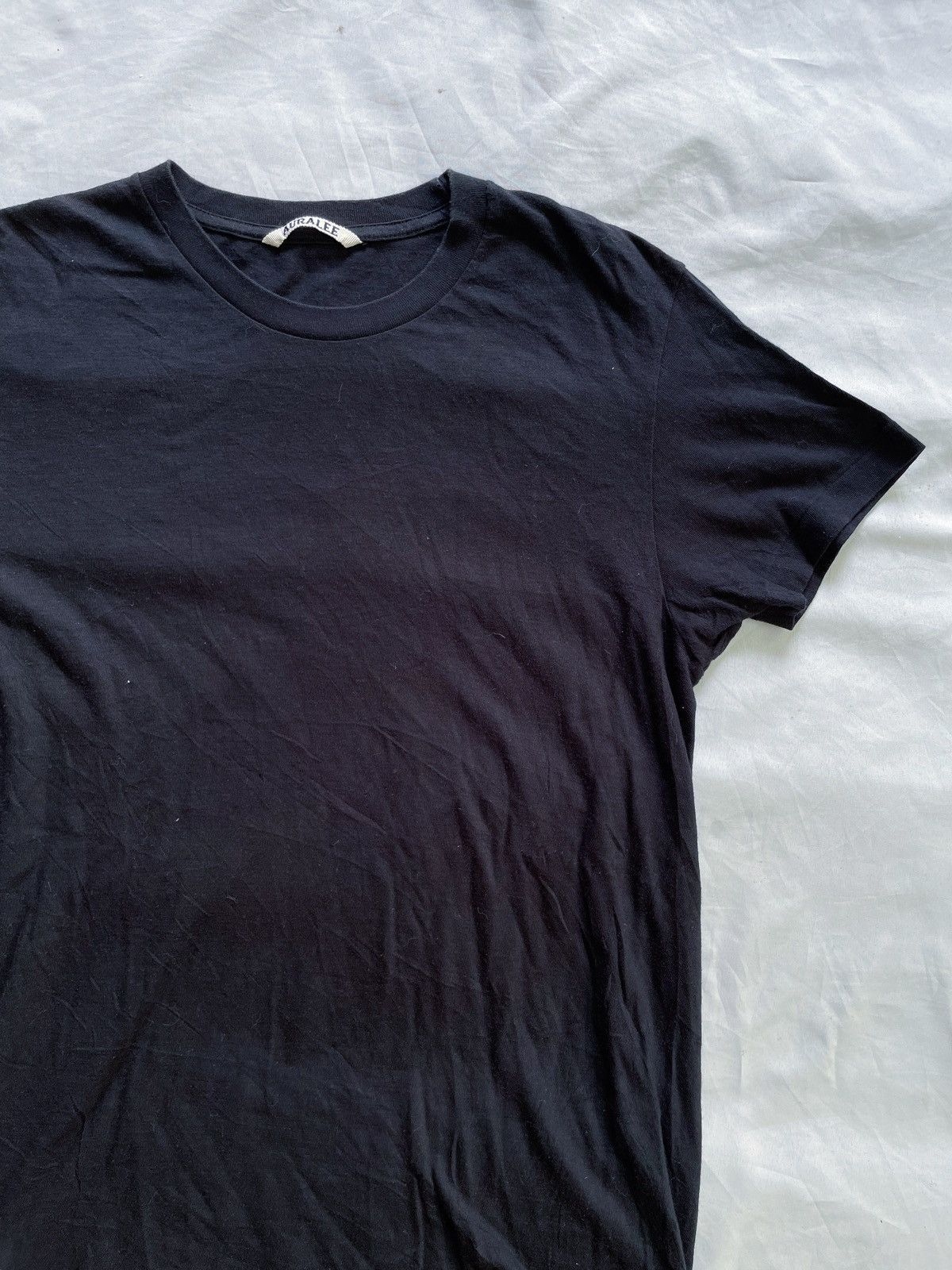 Auralee AURALEE BLACK CASUAL TEE Size US S / EU 44-46 / 1 - 2 Thumbnail