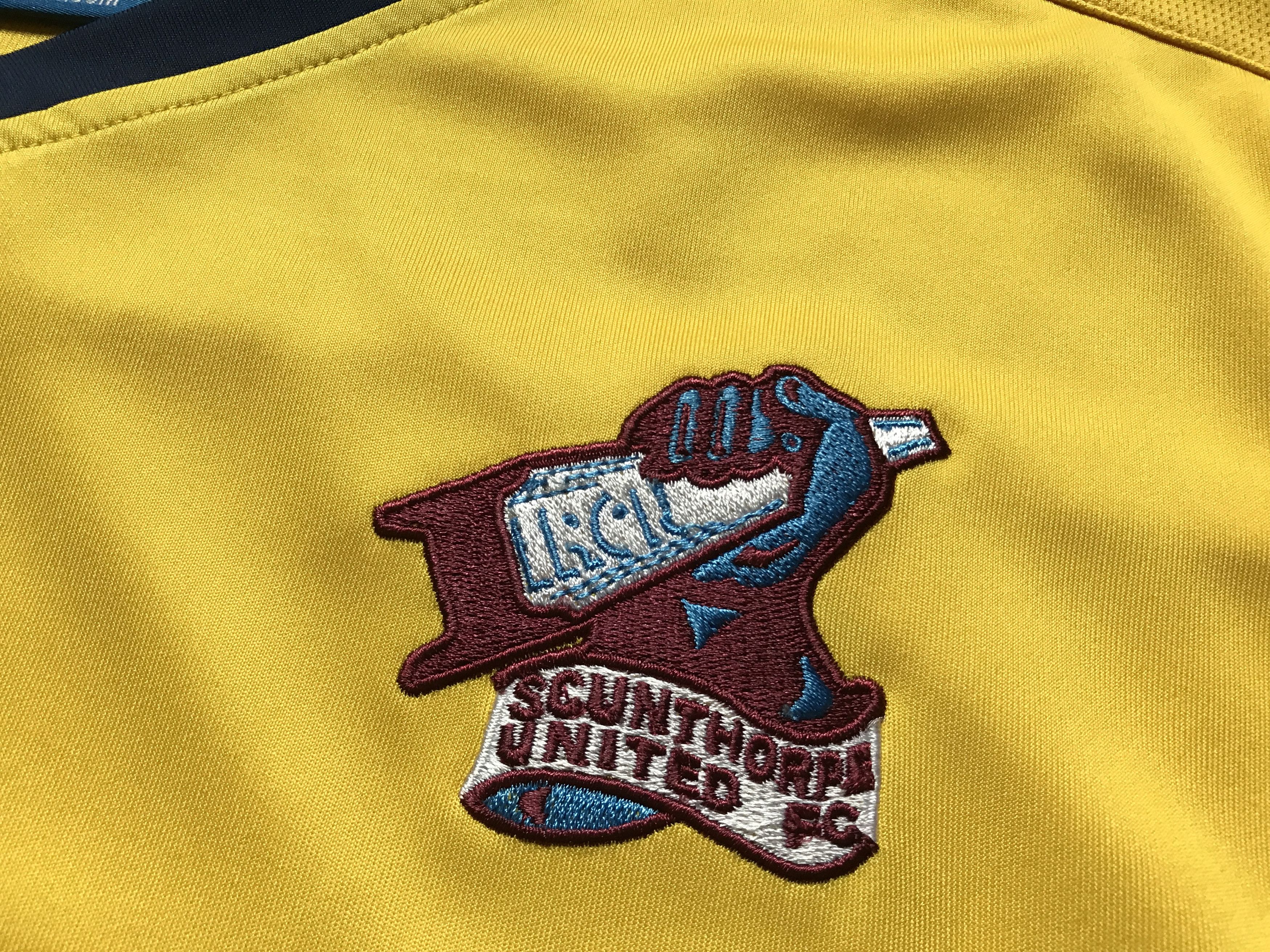 Vintage Vintage Avec Scunthorpe United Football Shirt Size US M / EU 48-50 / 2 - 7 Thumbnail