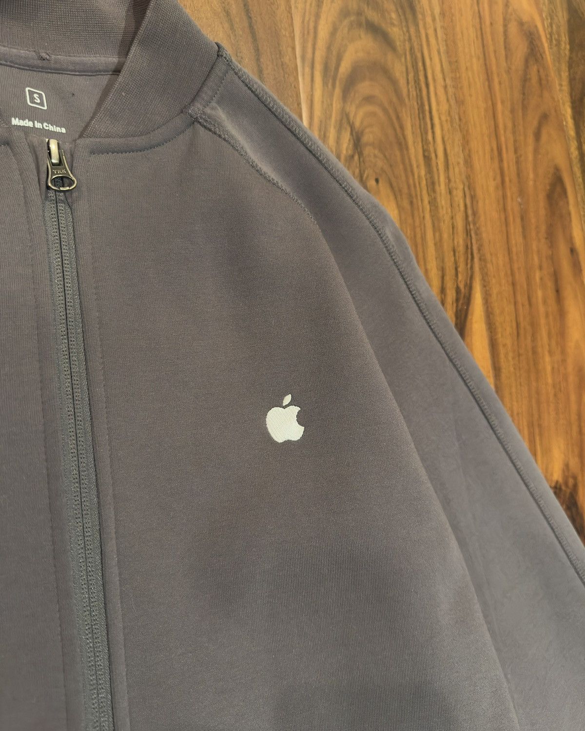 Apple Apple Double Zip Jacket in Grey - Great condition Size US S / EU 44-46 / 1 - 3 Thumbnail