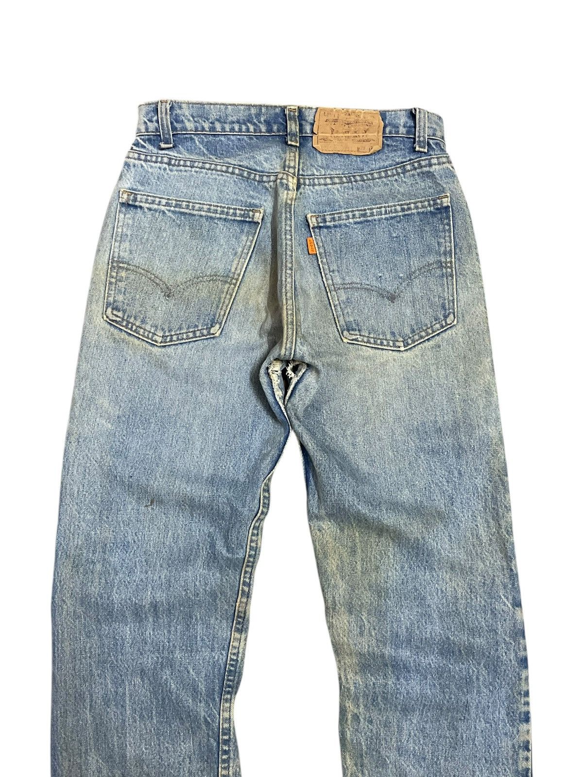 Levi's Vintage Clothing Vintage 80s Levi’s Orange Tab Very Rare Worn-In Look Jeans Size US 28 / EU 44 - 7 Thumbnail