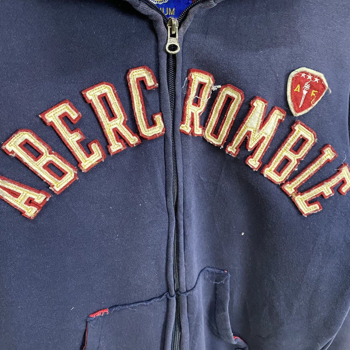 Abercrombie & Fitch ABERCROMBIE & FITCH X ZIPPER JACKET Size US M / EU 48-50 / 2 - 12 Thumbnail
