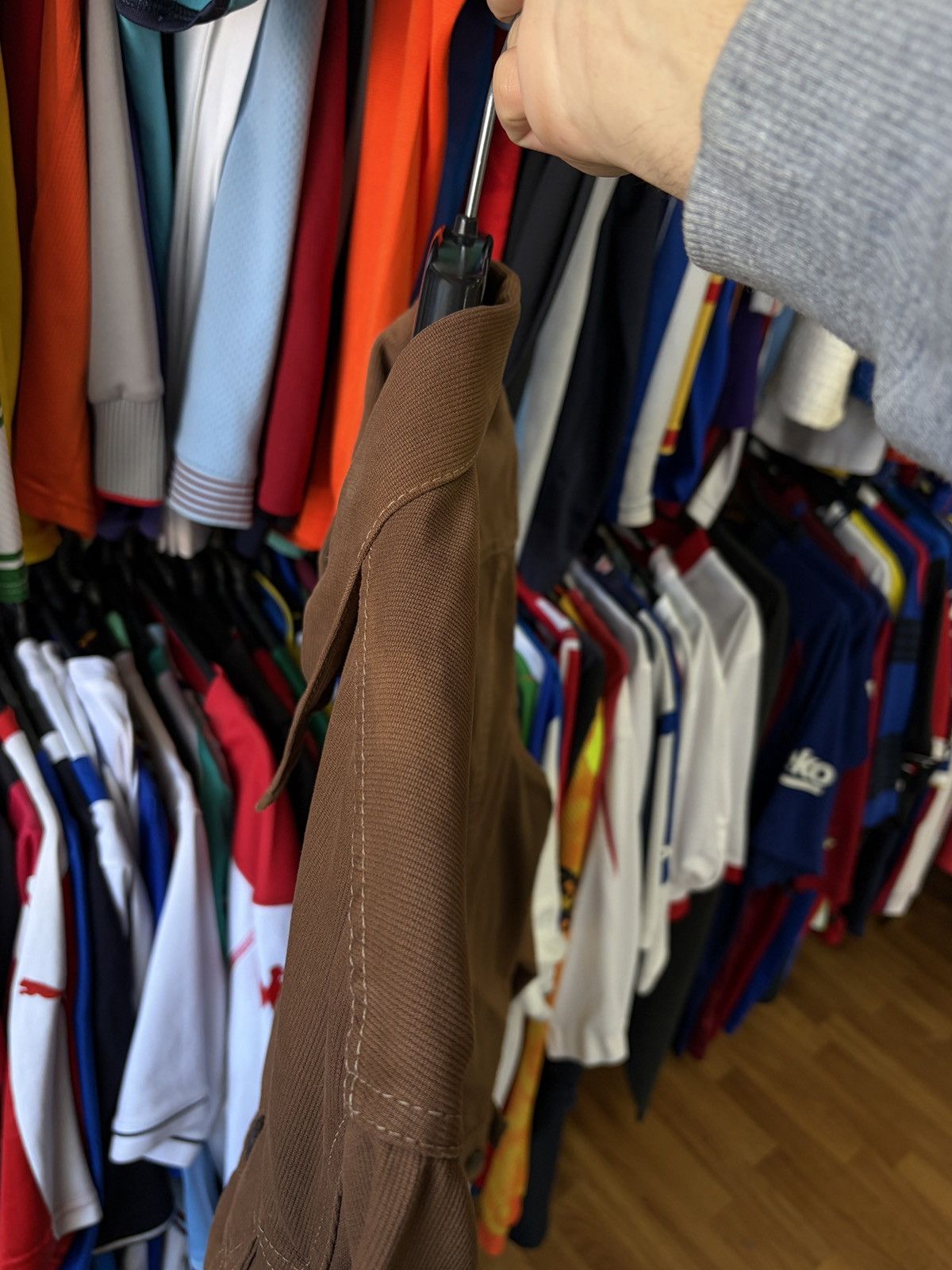 Levi's Vintage Levi’s 70503 Brown Canvas Trucker Jacket S Size US S / EU 44-46 / 1 - 16 Thumbnail