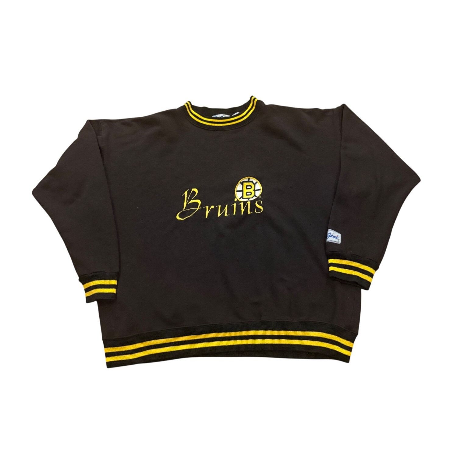 The Game Vintage 90s The Game Boston Bruins NHL Hockey Crewneck Sweat Size US L / EU 52-54 / 3 - 1 Thumbnail
