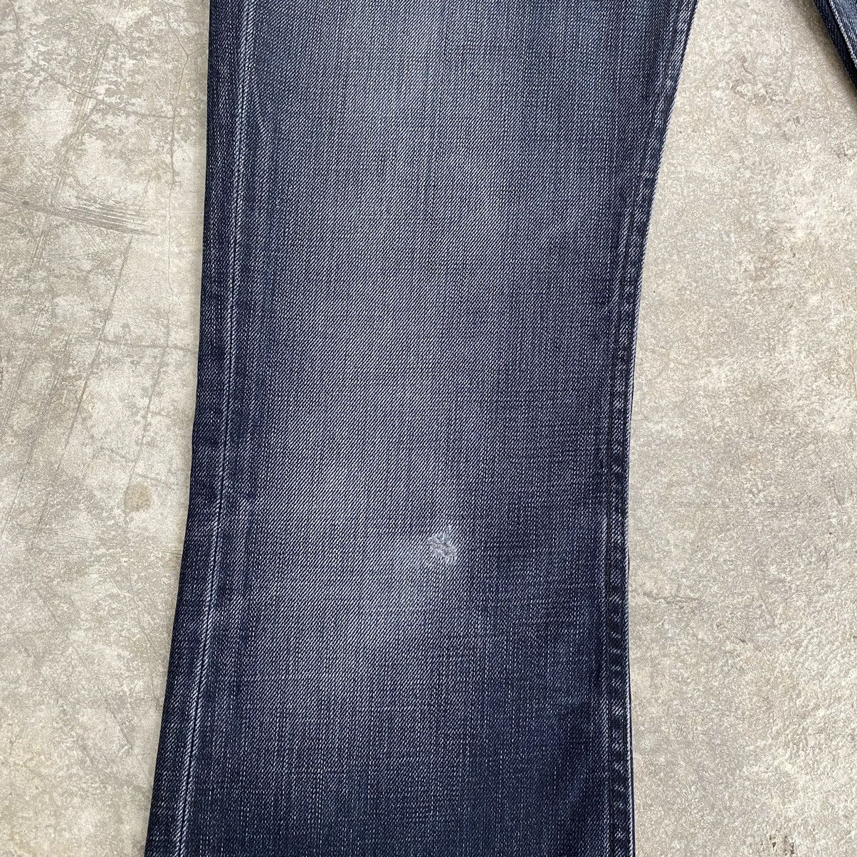 Lee Vintage Lee Faded Black Flared Denim Jeans Size US 34 / EU 50 - 5 Thumbnail