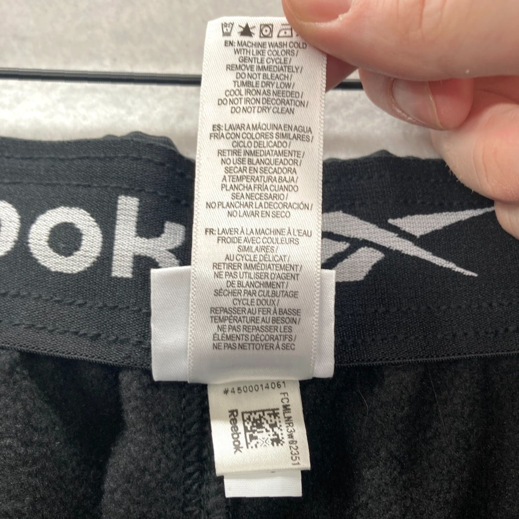 Reebok Reebok Tremont Pants Mens Small Slim Fit Straight Black Zip Pocket Travel Size US 29 - 6 Thumbnail