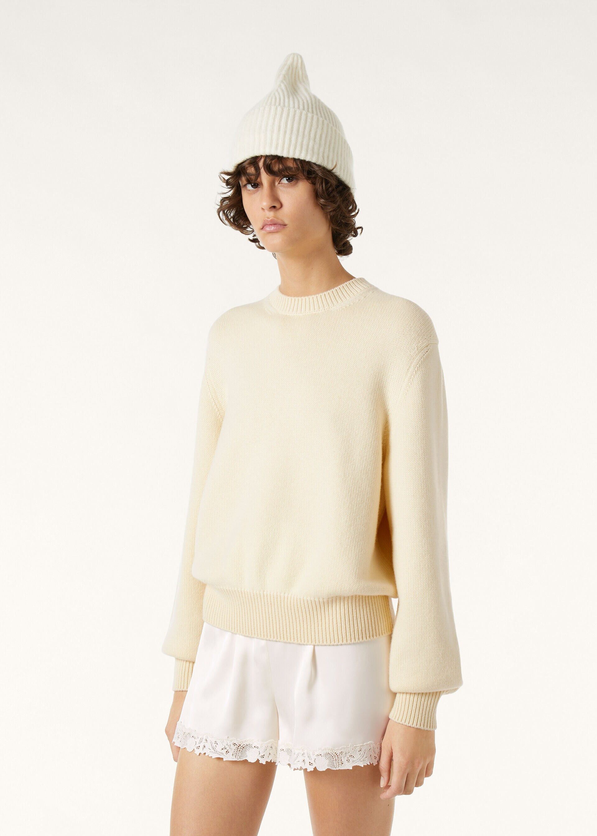 Loro Piana os11x0326 FAQ9314 Classic Crewneck Sweater in Quiet Horizon Size XS / US 0-2 / IT 36-38 - 4 Thumbnail
