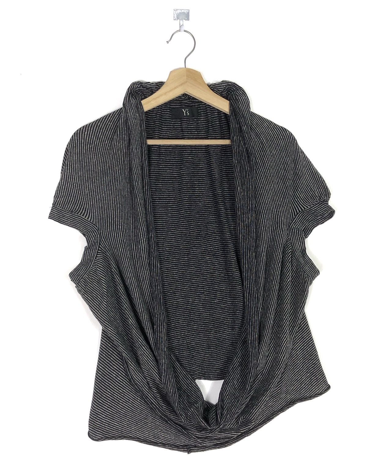 Yohji Yamamoto RARE🔥AW 2007 Y’S DRAPE OPEN BREAST SEXY BOXY TOP Size M / US 6-8 / IT 42-44 - 5 Thumbnail