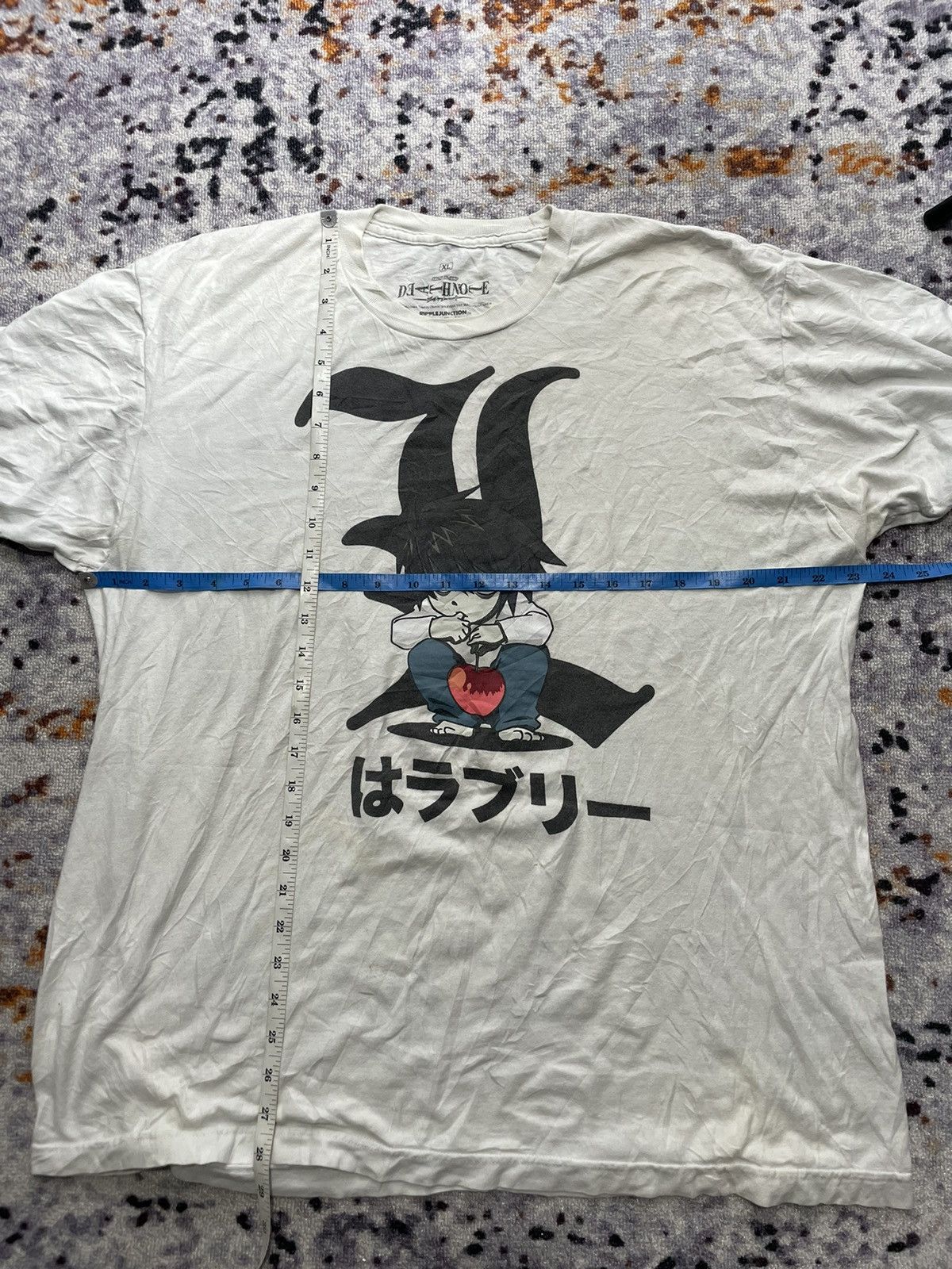 Anime × Japanese Brand × Vintage Vintage Death Note Lawlite Anime Manga Shirt Size US XL / EU 56 / 4 - 5 Thumbnail