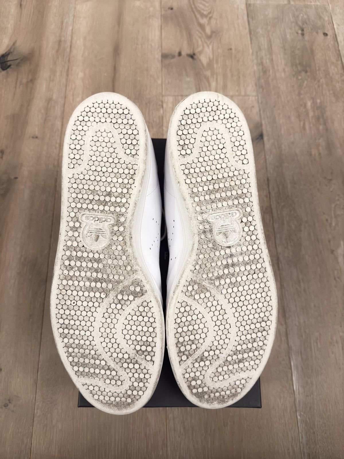 Adidas × Raf Simons Raf Simons Adidas RF Stan Smith White Size US 12.5 / EU 45-46 - 5 Thumbnail
