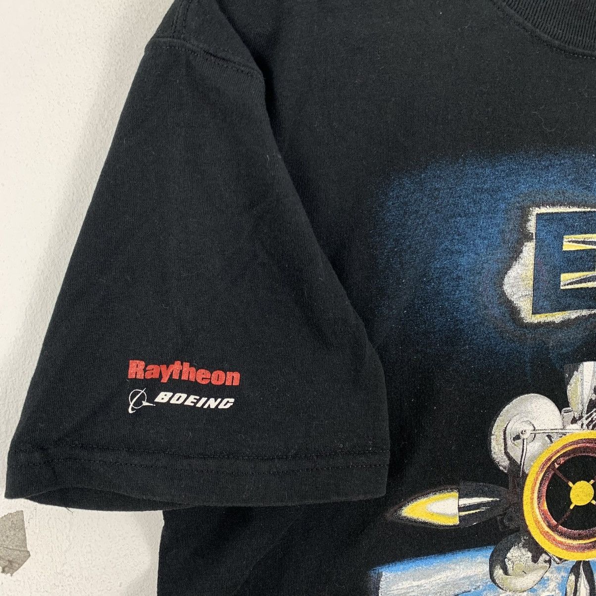Vintage Vintage EKV Exoatmospheric Kill Vehicle Raytheon Boen Tshirt Size US L / EU 52-54 / 3 - 6 Thumbnail