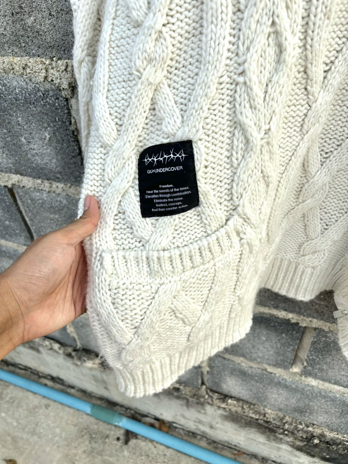 GU × Undercover GU X UNDERCOVER KNIT SWEATER Size US M / EU 48-50 / 2 - 4 Thumbnail