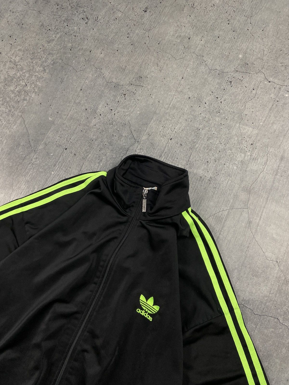 Adidas × Vintage ADIDAS Balenciaga Style Vintage Zip Up Full Striped Size US M / EU 48-50 / 2 - 4 Thumbnail