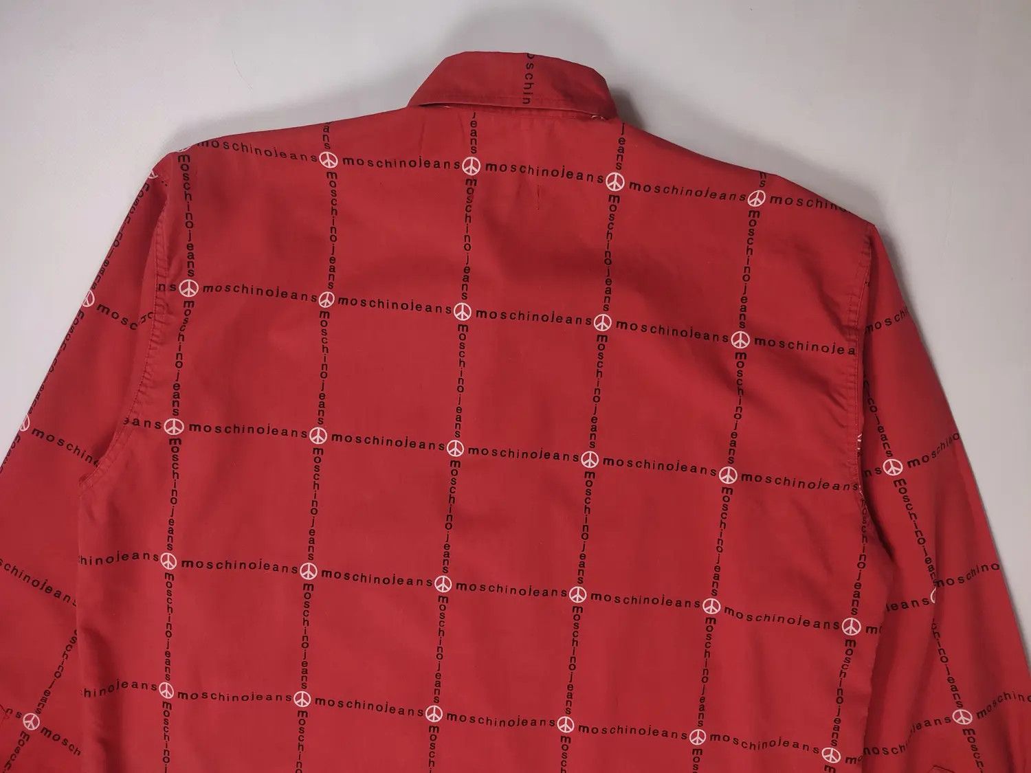 Moschino × Vintage Moschino vintage shirt monogram Size US L / EU 52-54 / 3 - 9 Thumbnail
