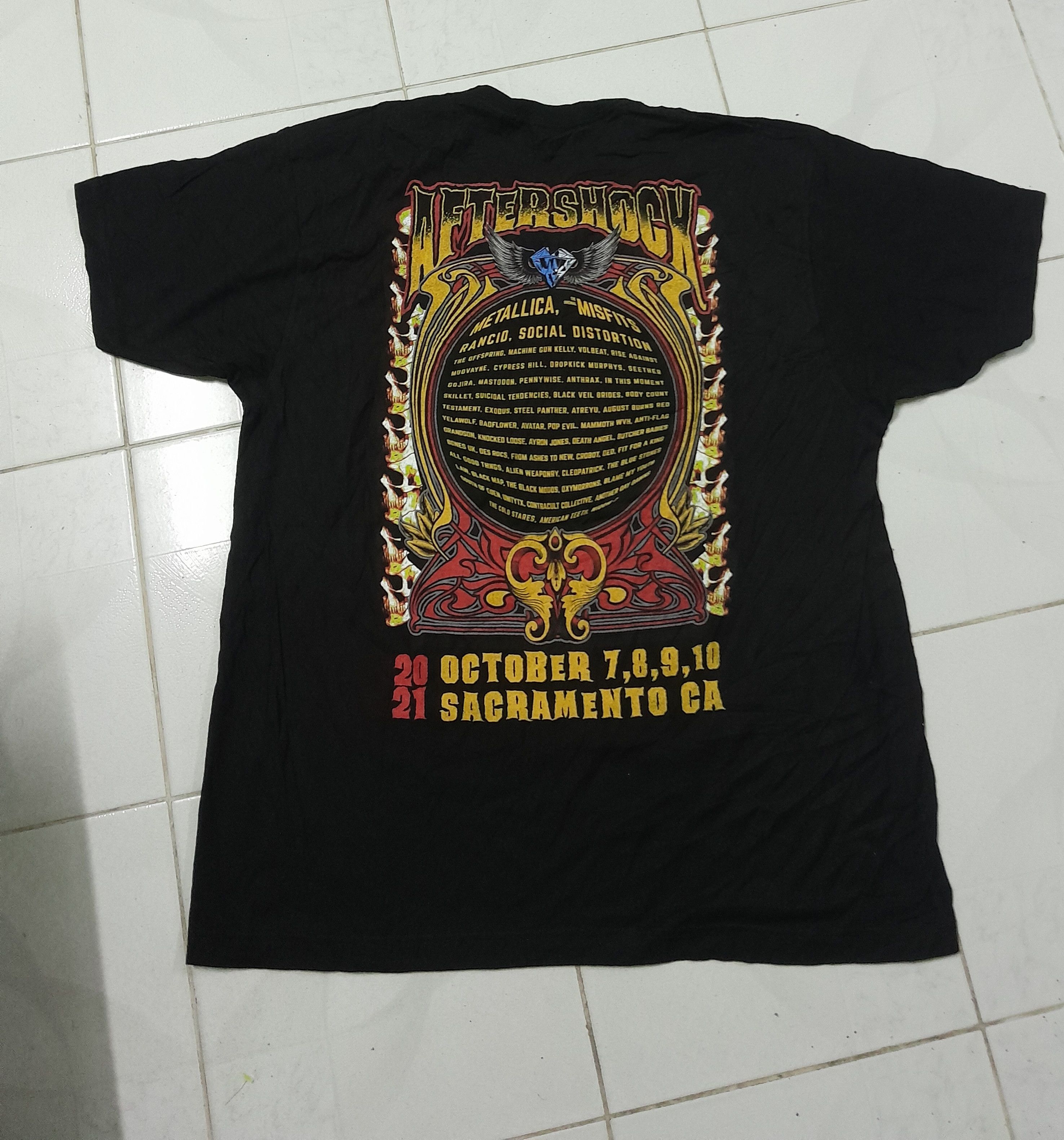 Band Tees 💥FINAL DROP💥AFTERSHOCK BAND LISTING Size US XL / EU 56 / 4 - 3 Thumbnail