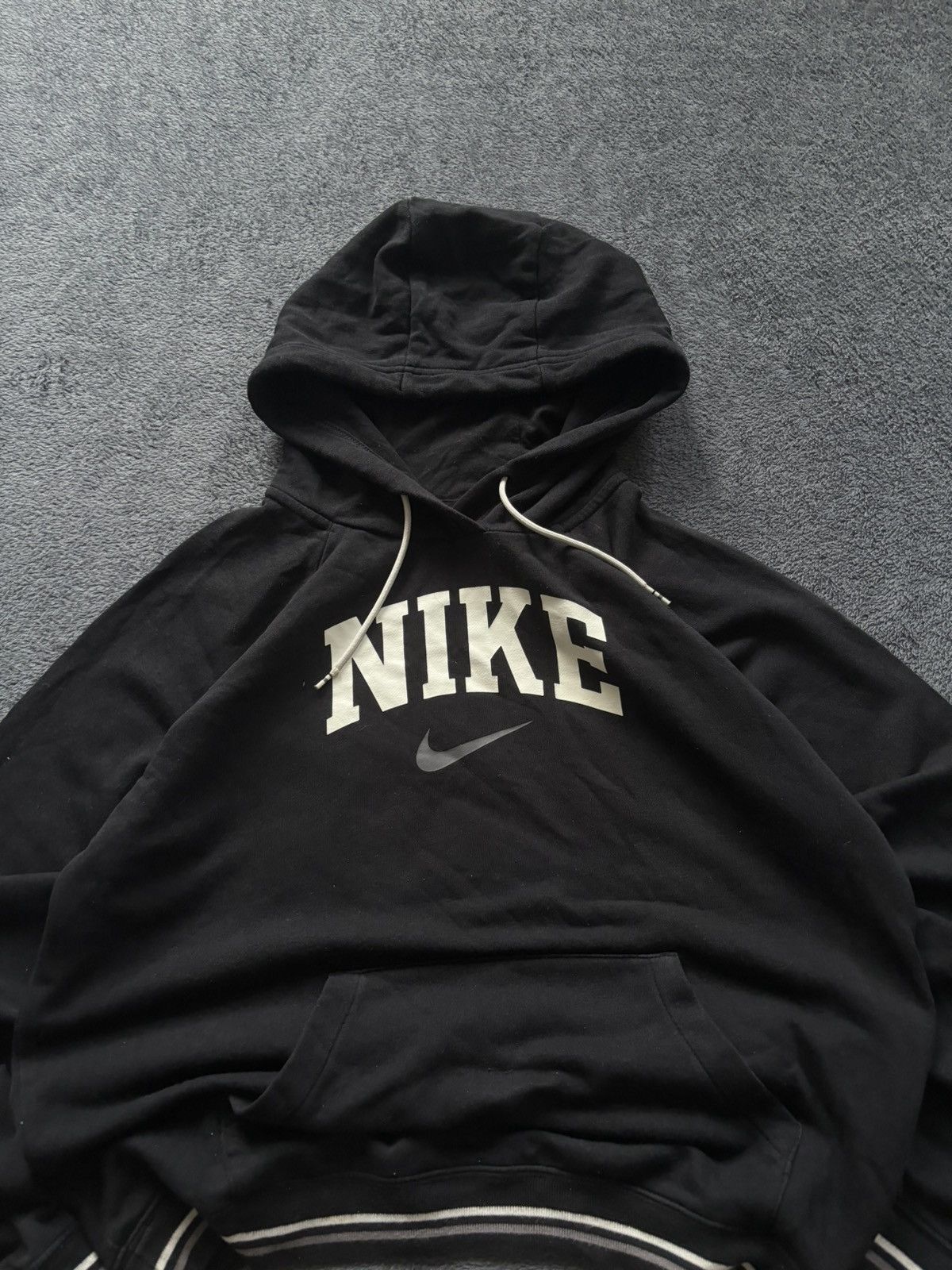 Nike 00s Vintage Nike Big Spellout Logo Retro Oversized Hoodie Size US S / EU 44-46 / 1 - 4 Thumbnail