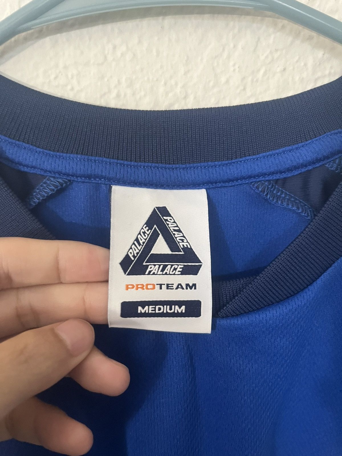 Palace Palace Skateboards Pen Pals Jersey Blue Soccer Football Size US M / EU 48-50 / 2 - 3 Thumbnail