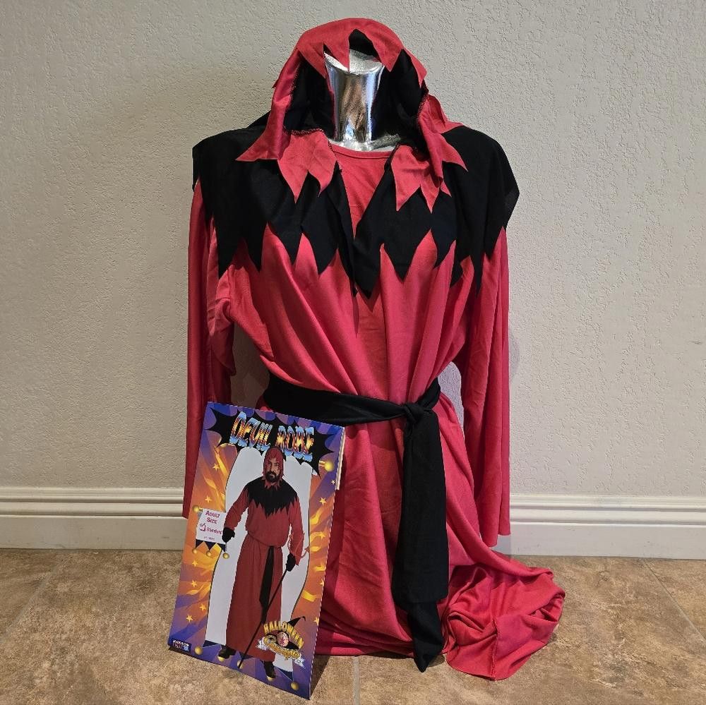 Designer Devil Robe Adult Costume Size ONE SIZE - 1 Thumbnail