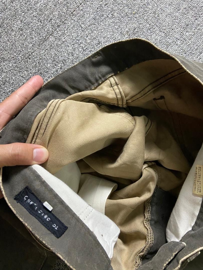 Japanese Brand Tomorrowland Leather Suede Pants (189) Size US 29 - 6 Thumbnail
