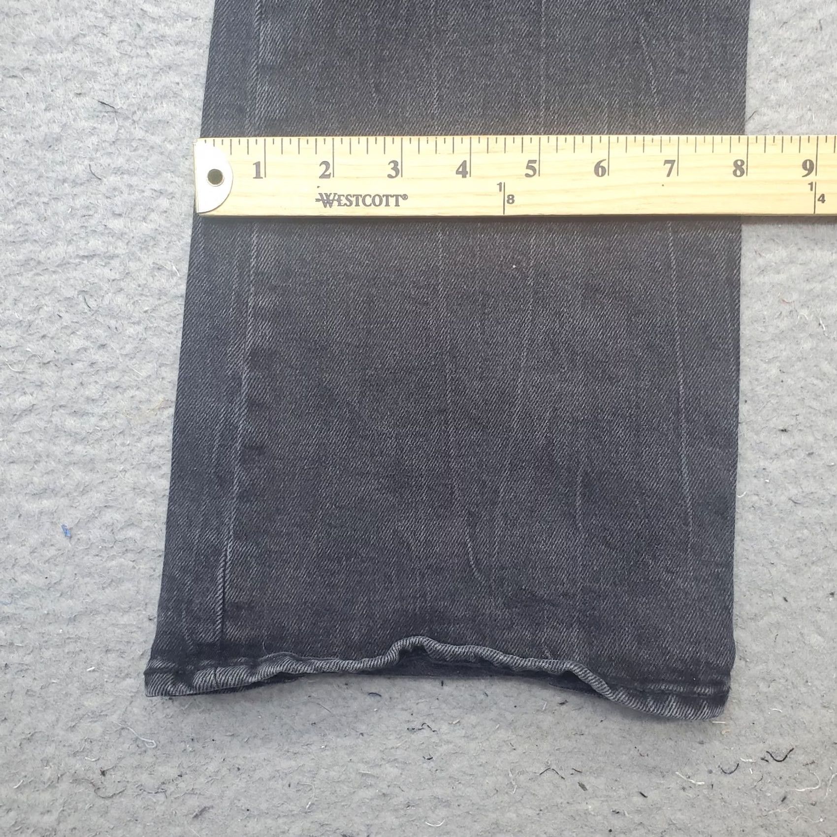 Old Navy Old Navy Womens 6 Black Denim Flare Jeans High-Rise 5-Pocket Comfort Stretch Size 28" / US 6 / IT 42 - 5 Thumbnail