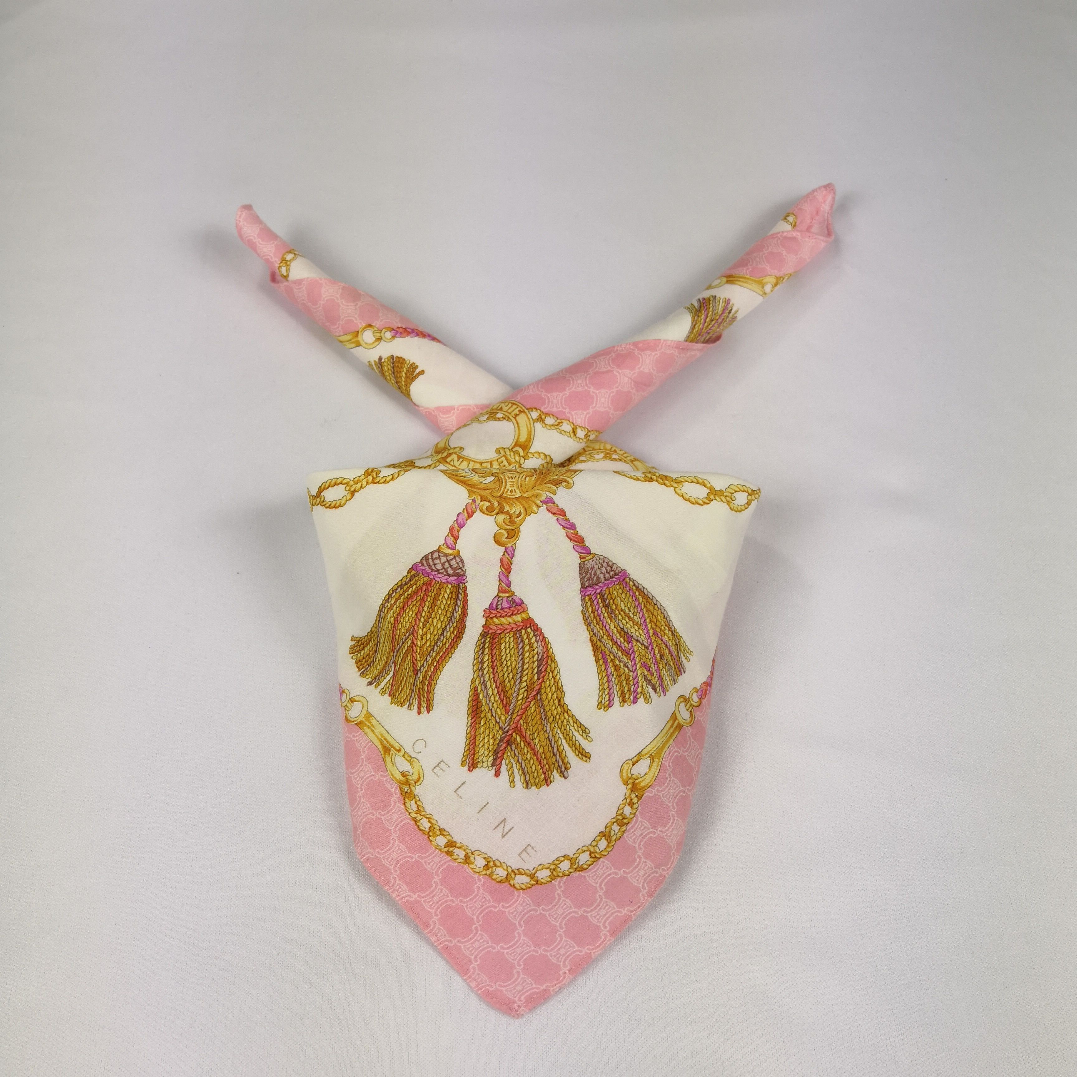 Celine Vintage Celine Handkerchief 56789 Size ONE SIZE - 4 Thumbnail
