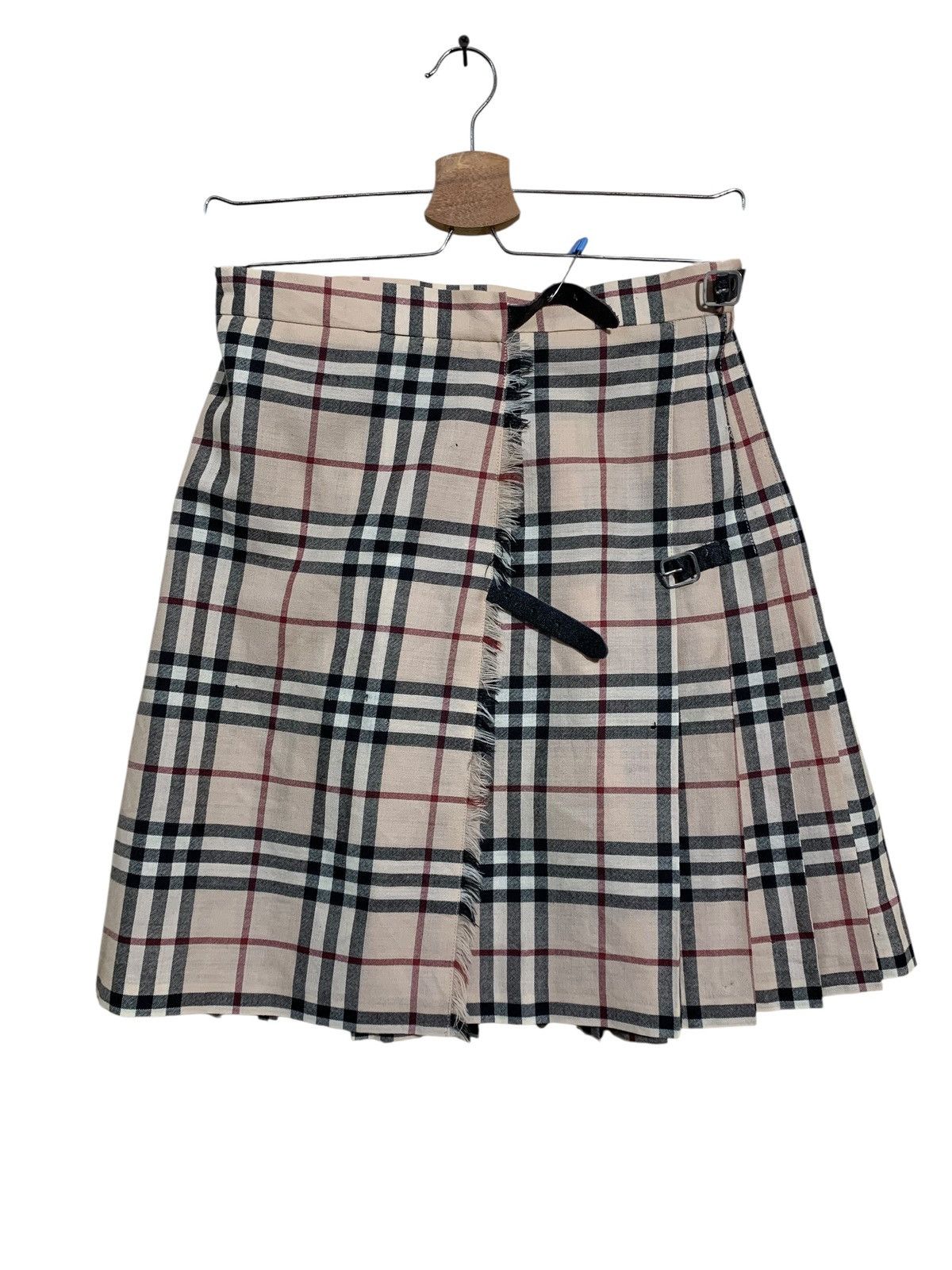 Burberry 🔥BURBERRY NOVACHECK MINI SKIRTS WOOL Size 25" / US 0 / IT 36 - 1 Thumbnail