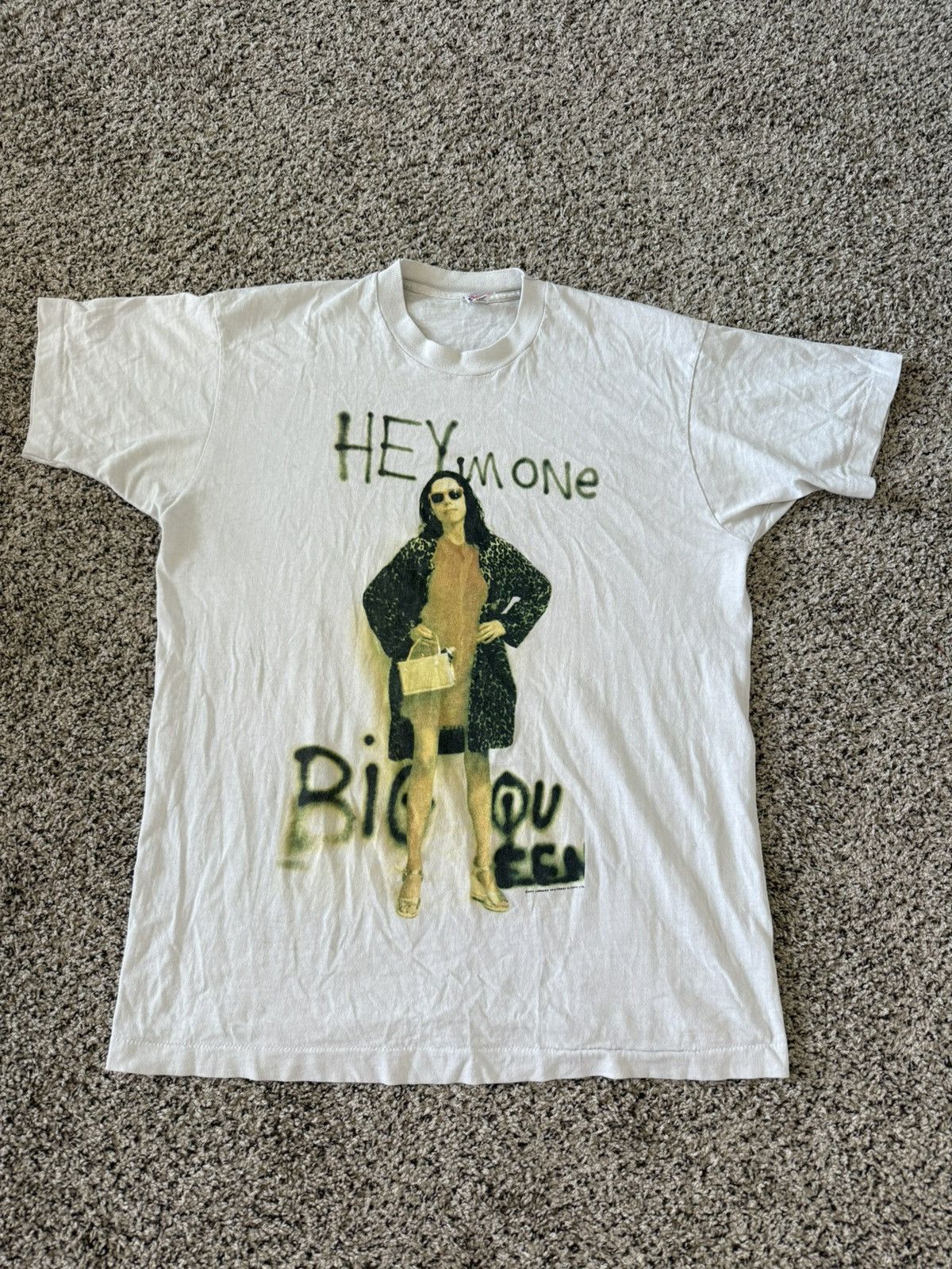 Band Tees Vintage 1993 PJ Harvey Tour Tshirt Size US XL / EU 56 / 4 - 1 Thumbnail