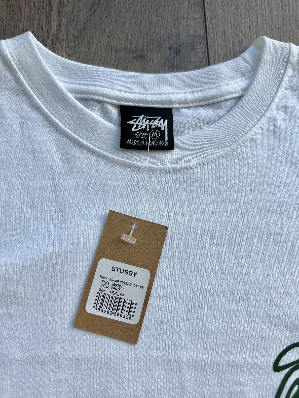Patta × Stussy Stussy x Patta Sound Connection Tee “White” Medium Size US M / EU 48-50 / 2 - 3 Thumbnail