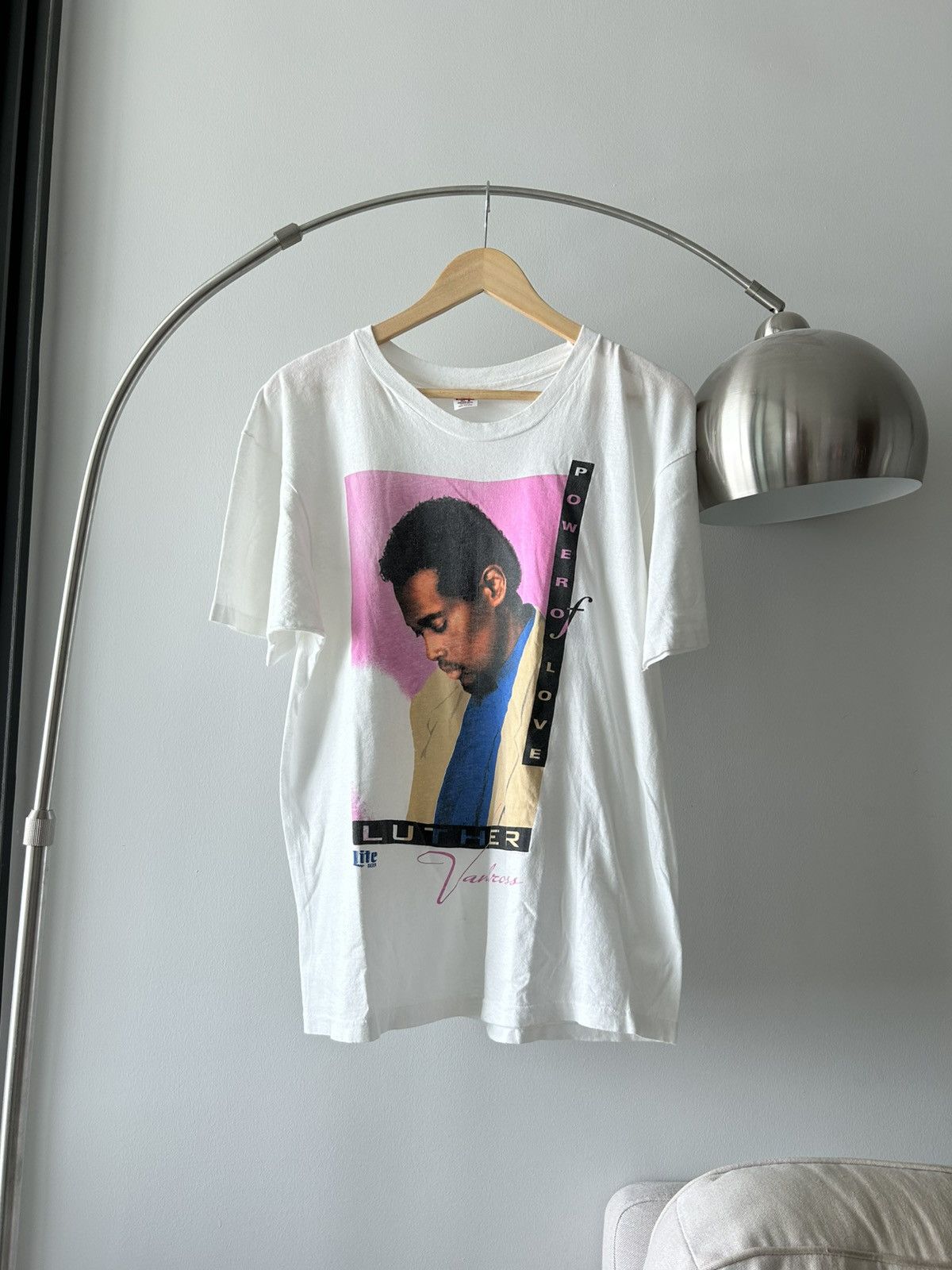 Vintage Luther Vandross Vintage T Shirt 90s Size US XL / EU 56 / 4 - 1 Thumbnail