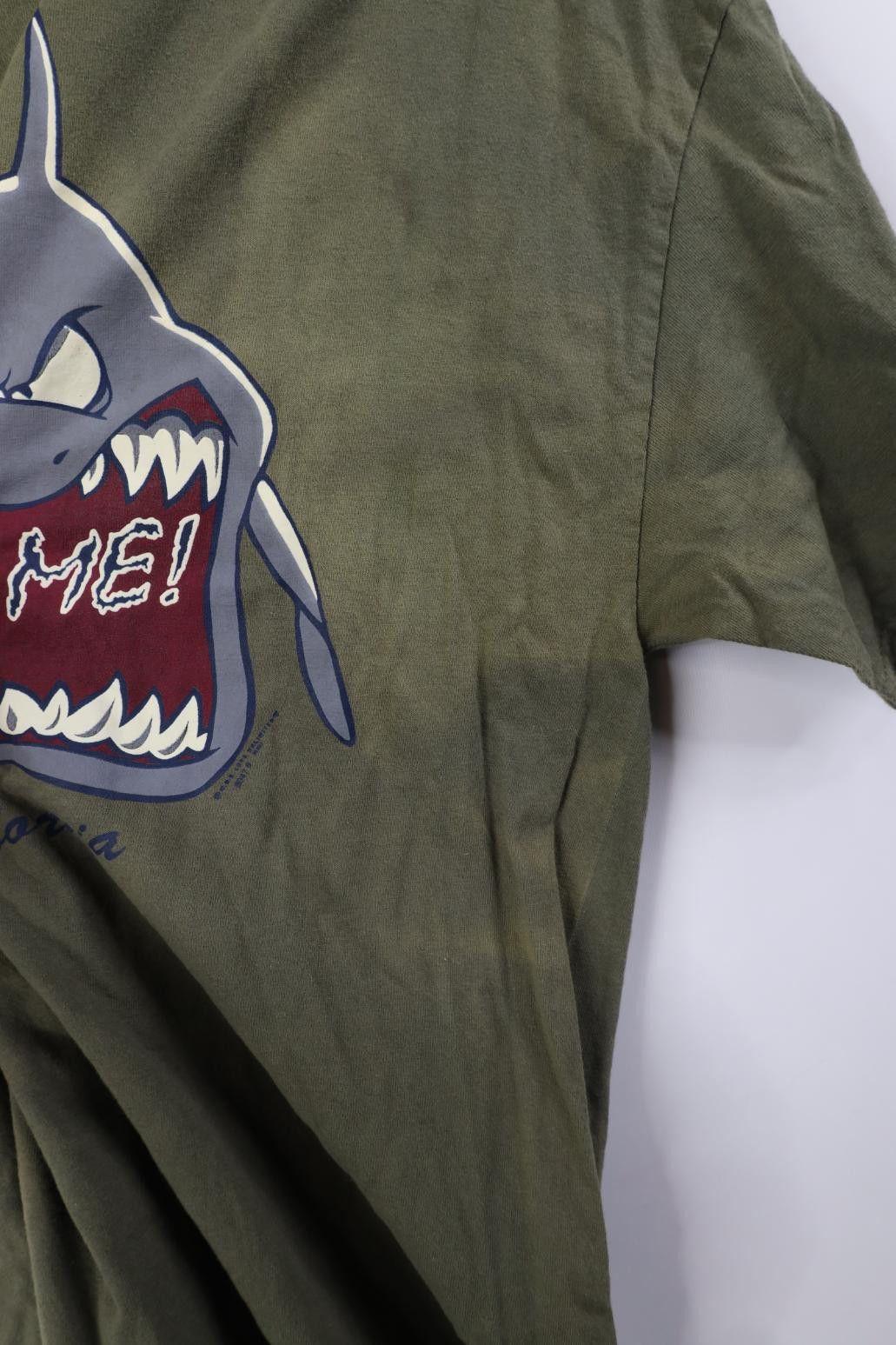 Vintage Vintage 90s Y2K Streetwear Bite Me Shark California T-Shirt Size US L / EU 52-54 / 3 - 13 Thumbnail