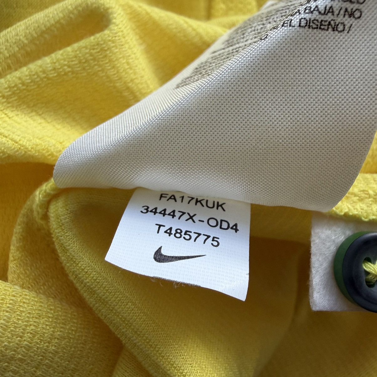 Nike Nike Dri-FIT Oregon Ducks Polo Shirt Men’s Large Yellow Golf Size US L / EU 52-54 / 3 - 7 Thumbnail