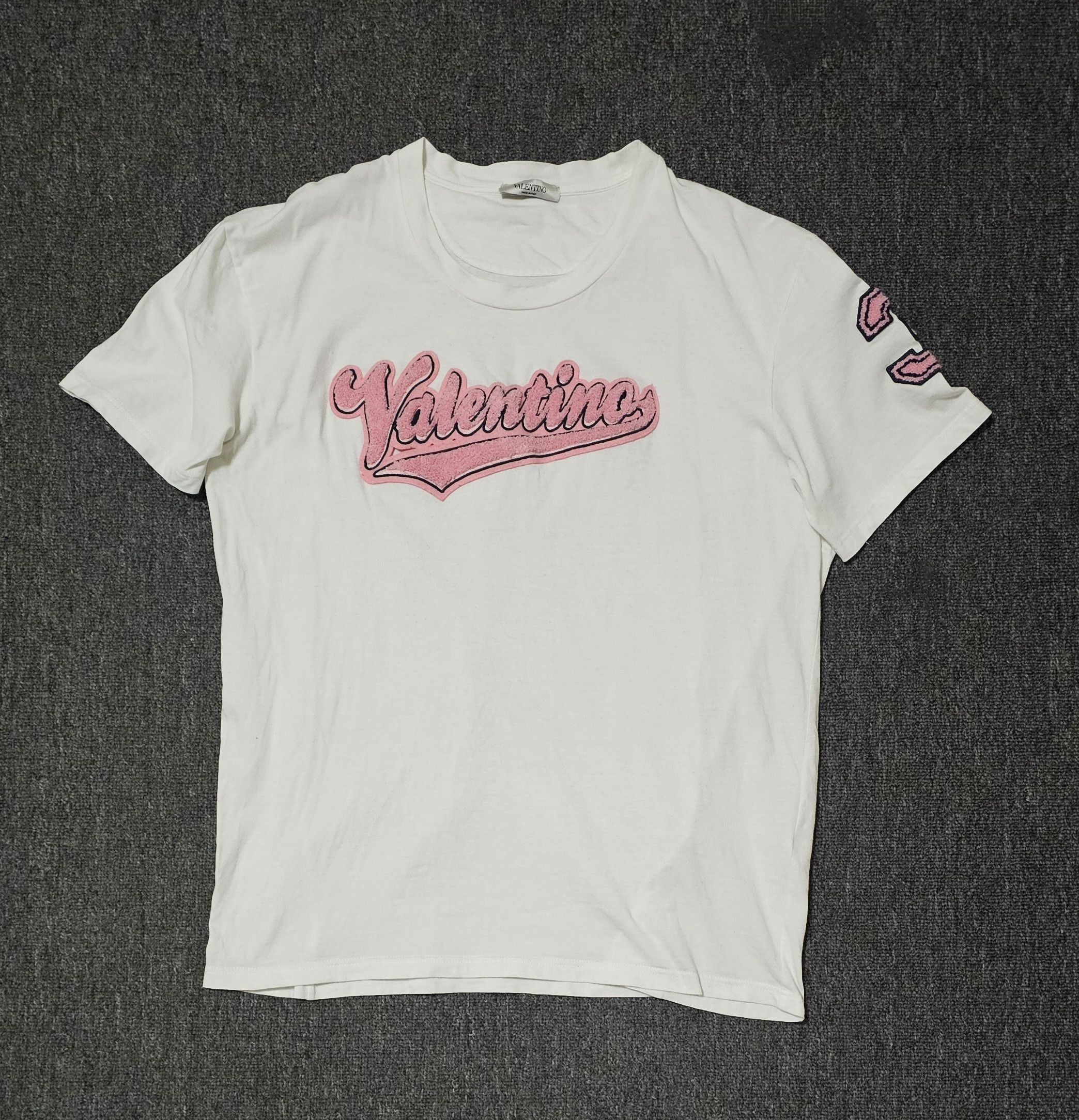 Valentino Valentino men's white t-shirts size L | Grailed