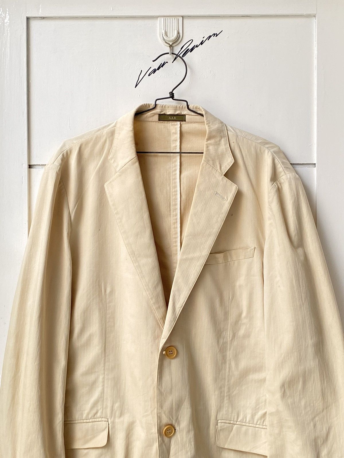 Yohji Yamamoto A.A.R Yohji Design Studio Suit Blazers Size 54L - 11 Thumbnail