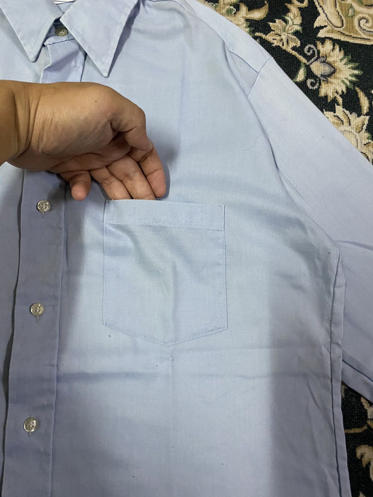 Wrangler Vintage Wrangler Shirt Button Down Size 42L - 5 Thumbnail